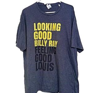 Looking Good Billy Ray Feeling Good Louis Trading Places Movie T-Shirt 2XL Gray
